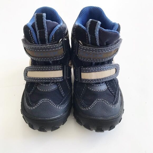 Goex blue/gray Geox Tex  boots EUC size (22) 6.5 - Picture 4 of 7